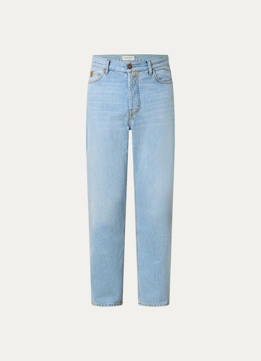 Jacob Cohën Sean straight leg jeans met lichte wassing - voorkant 5 indigo