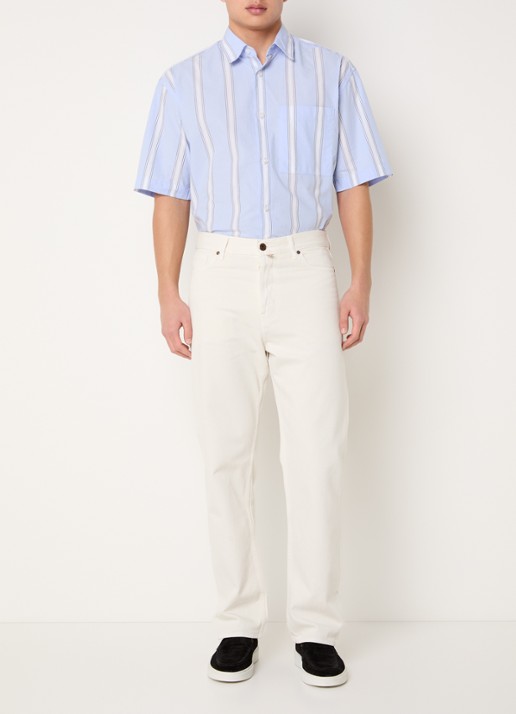 Jacob Cohën Straight leg jeans met gekleurde wassing - voorkant 3 gebroken wit