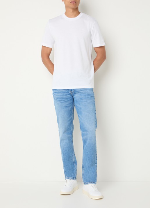 Jacob Cohën T-shirt met logo - voorkant 3 wit