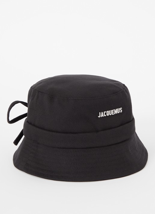 Jacquemus Bucket hoed met logo