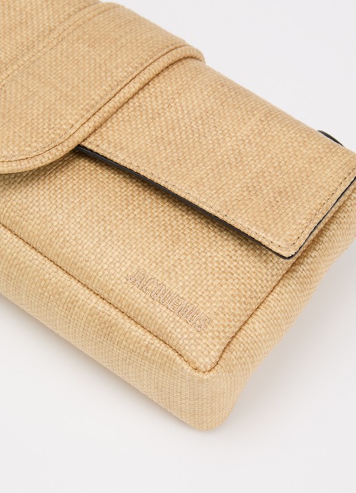 Jacquemus Crossbodytas met logo - detail 3 naturel