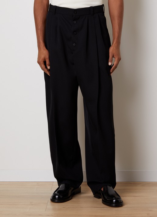 Jacquemus Fernando loose fit pantalon van wol met steekzakken