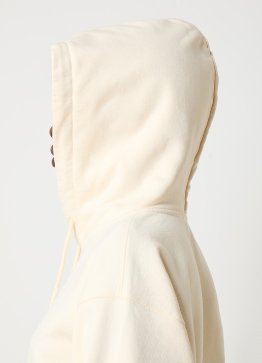 Jacquemus Hoodie met logo - detail 5 zand