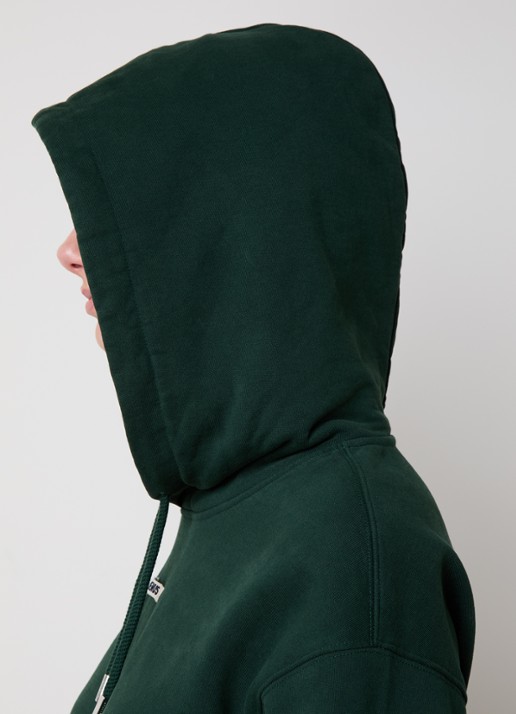 Jacquemus Hoodie met logo - detail 5 donkergroen