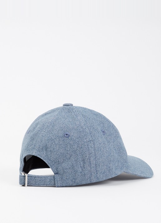 Jacquemus La casquette gadjo pet met logo - detail 2 blauw