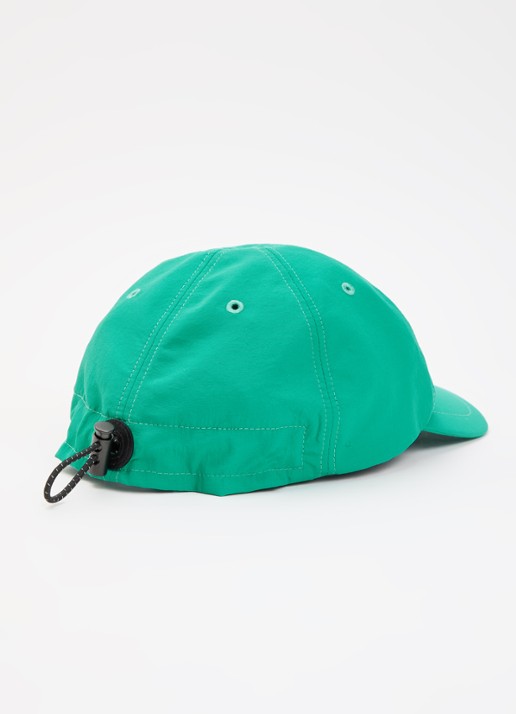 Jacquemus La Casquette pet met logo - detail groen