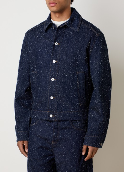 Jacquemus La Veste spijkerjas met structuur