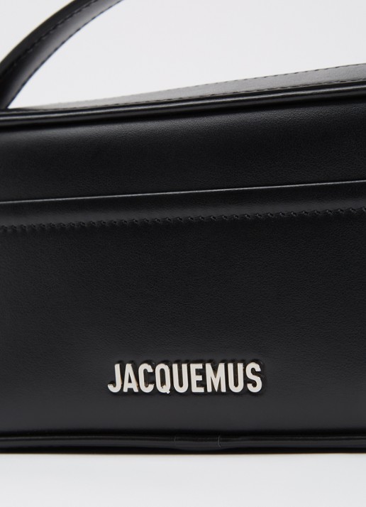 Jacquemus Le Baneto handtas met verstelbare schouderriem - detail 5 zwart
