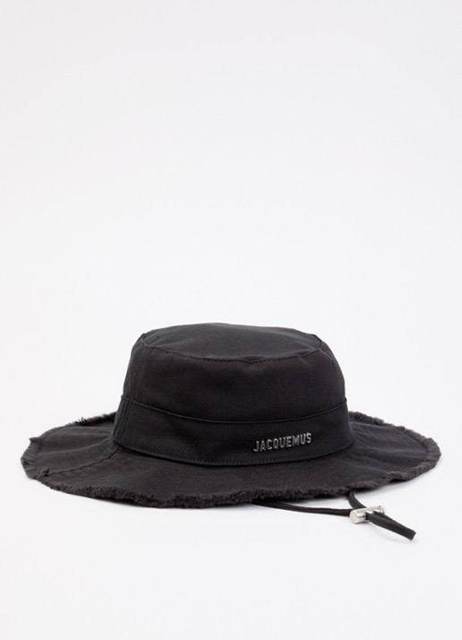 Jacquemus Le Bob bucket hoed met logo