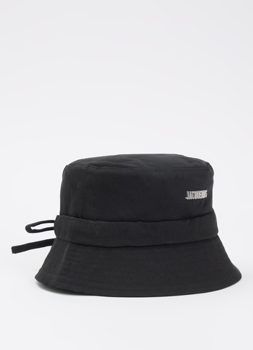 Jacquemus Le Bob Gadjo bucket hoed met logo