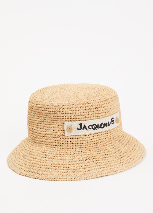 Jacquemus Le Bob hoed van raffia