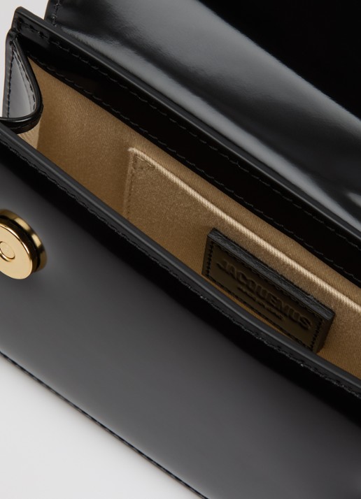 Jacquemus Le Chiquito Long handtas van kalfsleer met gespdetail - detail 2 zwart