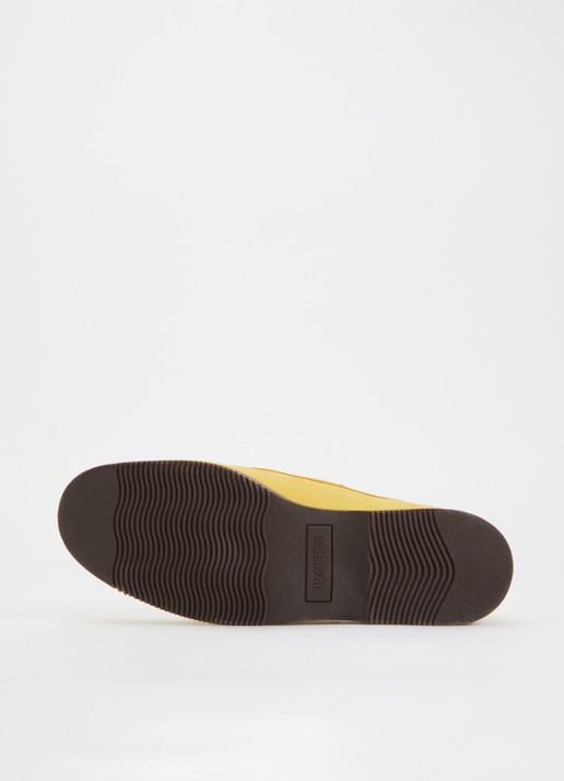 Jacquemus Les Canotiers bootschoen van nubuck - detail 5 geel