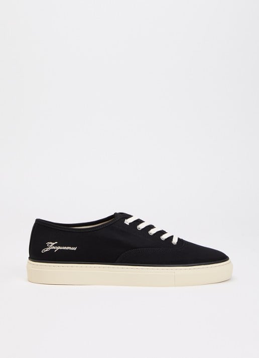 Jacquemus Les Fefe sneaker van canvas met logoborduring