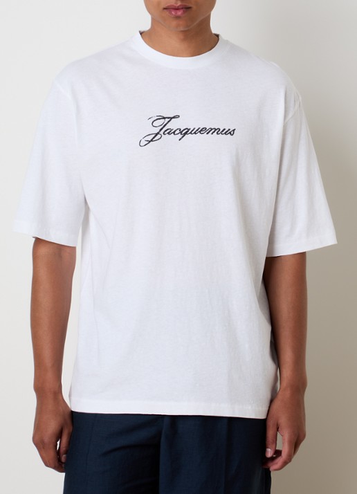 Jacquemus Melo regular fit colbert in linnenblend