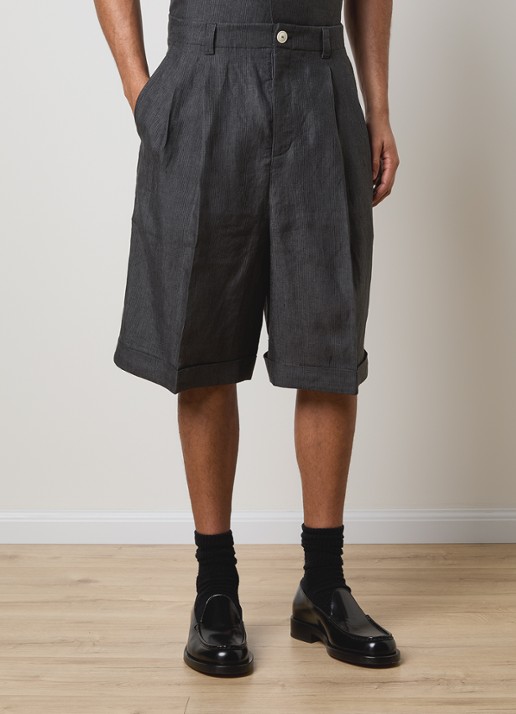 Jacquemus Pastro wide fit korte broek met steekzakken