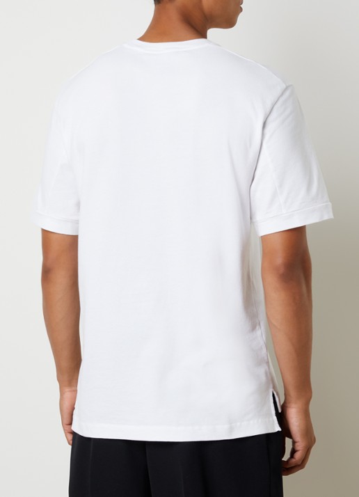 Jacquemus T-shirt met logo - achterkant 5 wit