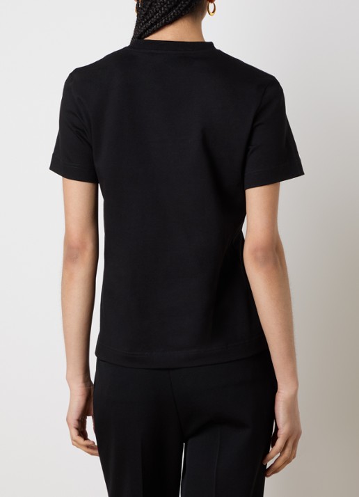 Jacquemus T-shirt met logo - achterkant 5 zwart