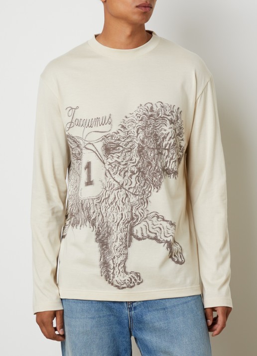 Jacquemus T-shirt met logoprint