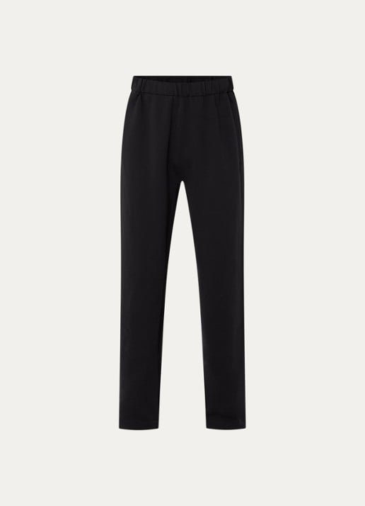 Jacquemus Wide fit broek met logo en steekzakken
