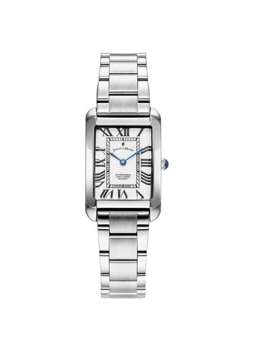 Jacques du Manoir Emily III horloge JWL0580 - voorkant 3 zilver - jwl05801