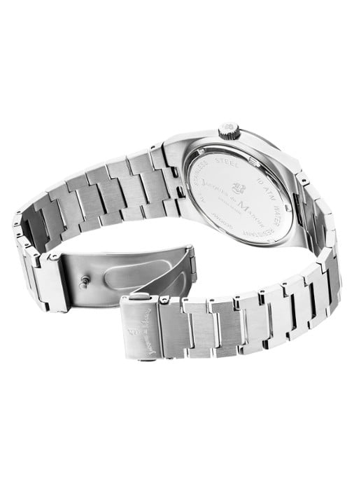 Jacques du Manoir Horizon horloge JWG03503 - detail 2 zilver