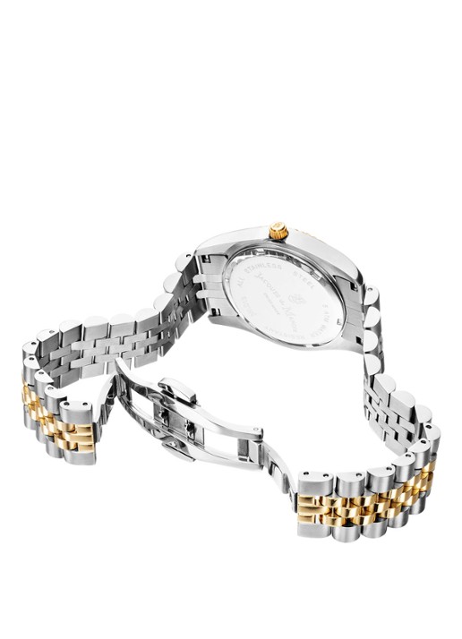 Jacques du Manoir Inspiration horloge JWL01207 - voorkant 4 zilver