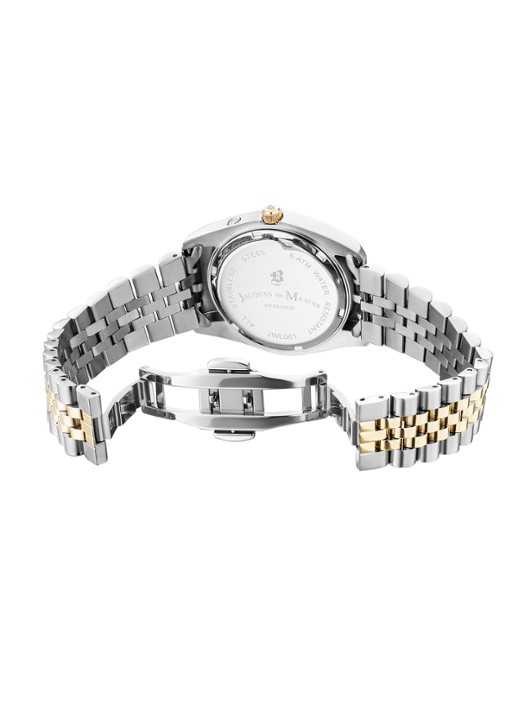 Jacques du Manoir Inspiration Multifunction horloge JWN06102 - detail zilver