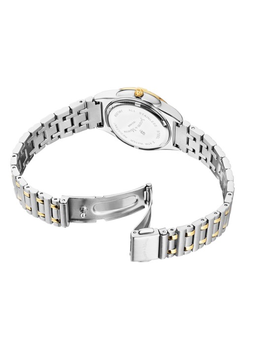 Jacques du Manoir Leonie horloge JWL0590 - achterkant zilver / goud - jwl05903