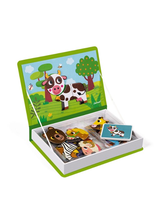 Janod Animals magneet speelset - detail 2 groen