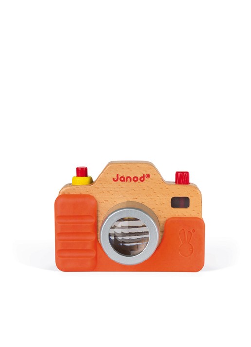 Janod Camera met geluid  - voorkant 4 multicolor