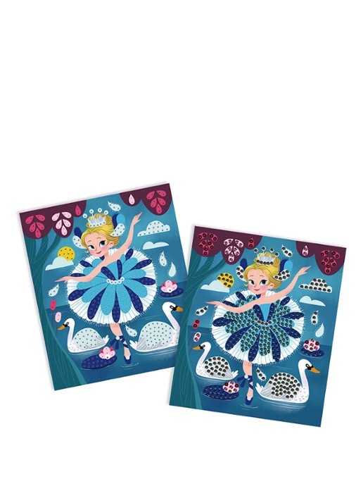Janod Janod Atelier - Pailletten ballerina - voorkant 2 undefined