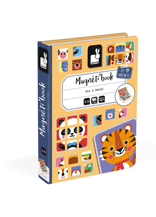 Janod Mix & Match Magneti'book