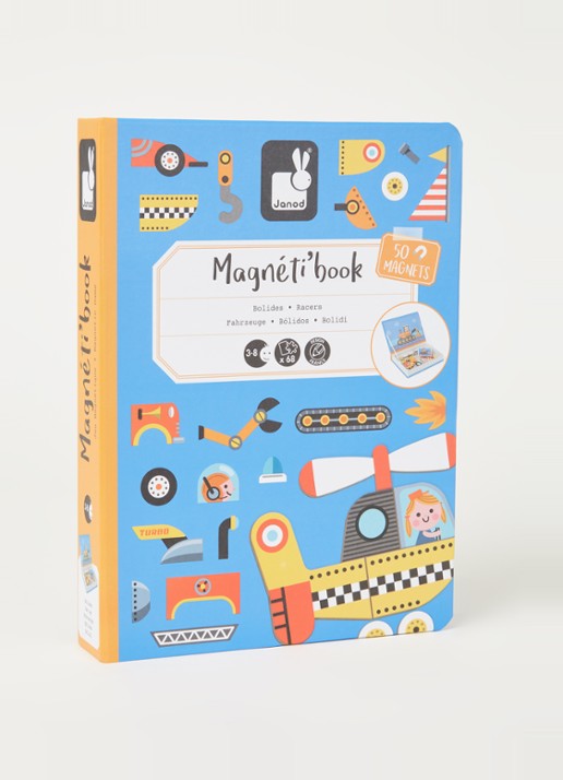 Janod Voertuigen magneet speelset