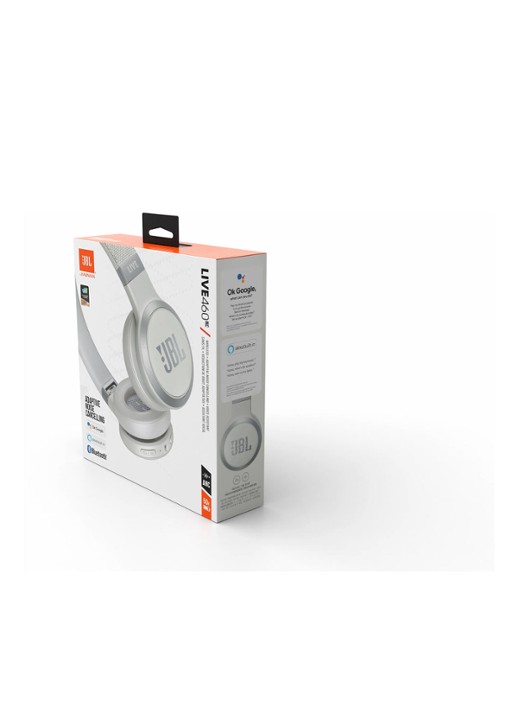 JBL Live 460 draadloze koptelefoon - detail 3 wit