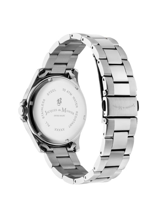 JDM Military Alpha I horloge JDM-WG001-05 - detail 3 zilver