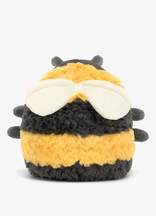 Jellycat Albee Bee knuffel 12 cm - achterkant 2 geel
