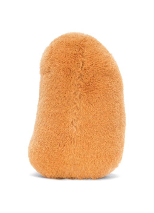 Jellycat Amuseables Bean knuffel 13 cm - achterkant 4 oranje