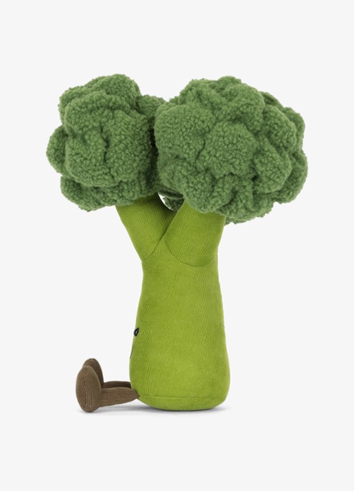 Jellycat Amuseables Broccoli knuffel 24 cm - detail 3 multicolor