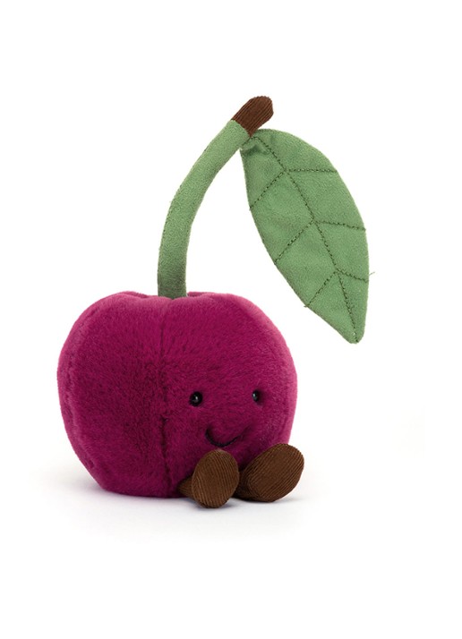Jellycat Amuseables Cherry - voorkant 2 multicolor