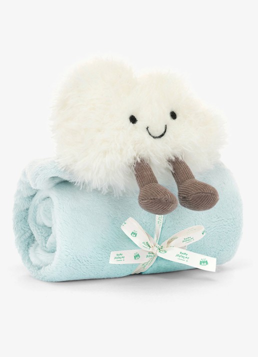 Jellycat Amuseables Cloud Soother knuffel 34 cm - voorkant 2 multicolor
