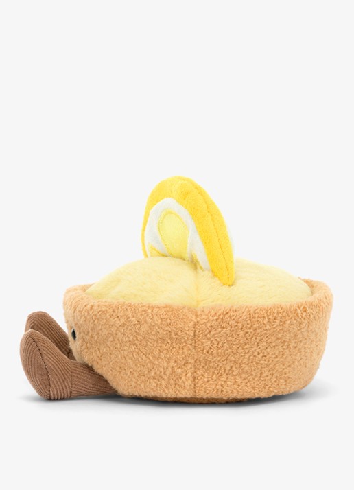 Jellycat Amuseables Collette Tarte Au Citron knuffel 11 cm - detail multicolor