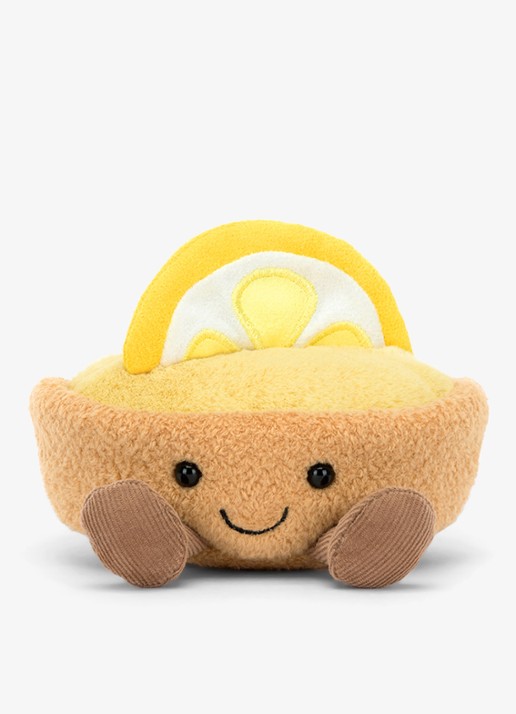 Jellycat Amuseables Collette Tarte Au Citron knuffel 11 cm - voorkant 4 multicolor
