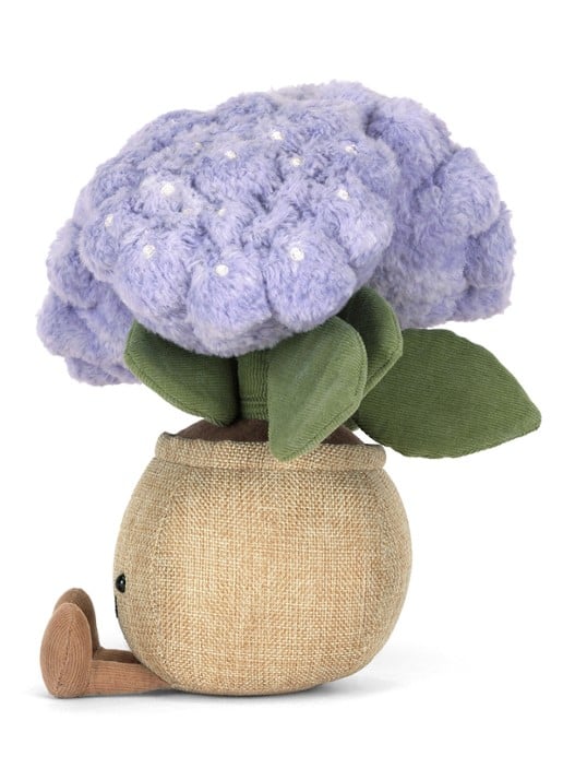 Jellycat Amuseables Hydrangea knuffel 24 cm  - detail 2 beige