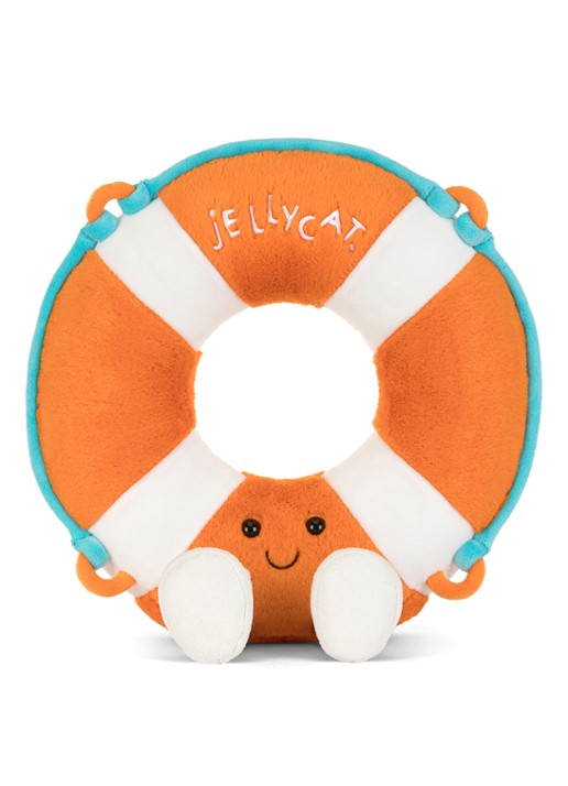 Jellycat Amuseables Life Ring knuffel 28 cm - detail 6 multicolor