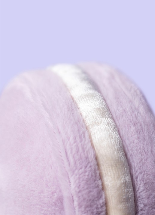 Jellycat Amuseables May Macaron knuffel 12 cm - detail 2 paars