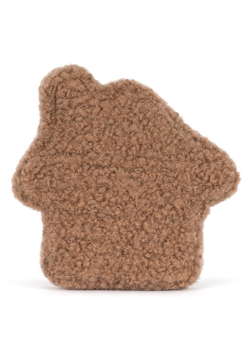 Jellycat Amuseables Molasi Cookie knuffel 18 cm - achterkant 4 beige