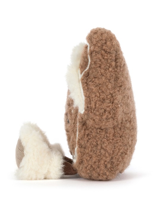 Jellycat Amuseables Molasi Cookie knuffel 18 cm - voorkant 3 beige
