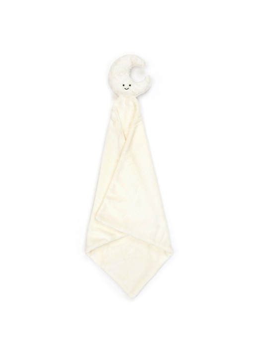 Jellycat Amuseables Moon Soother knuffeldoekje 34 cm - detail creme