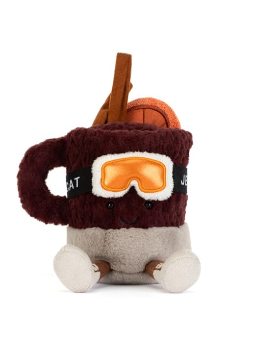 Jellycat Amuseables Mullor Spiced Drink knuffel 17 cm